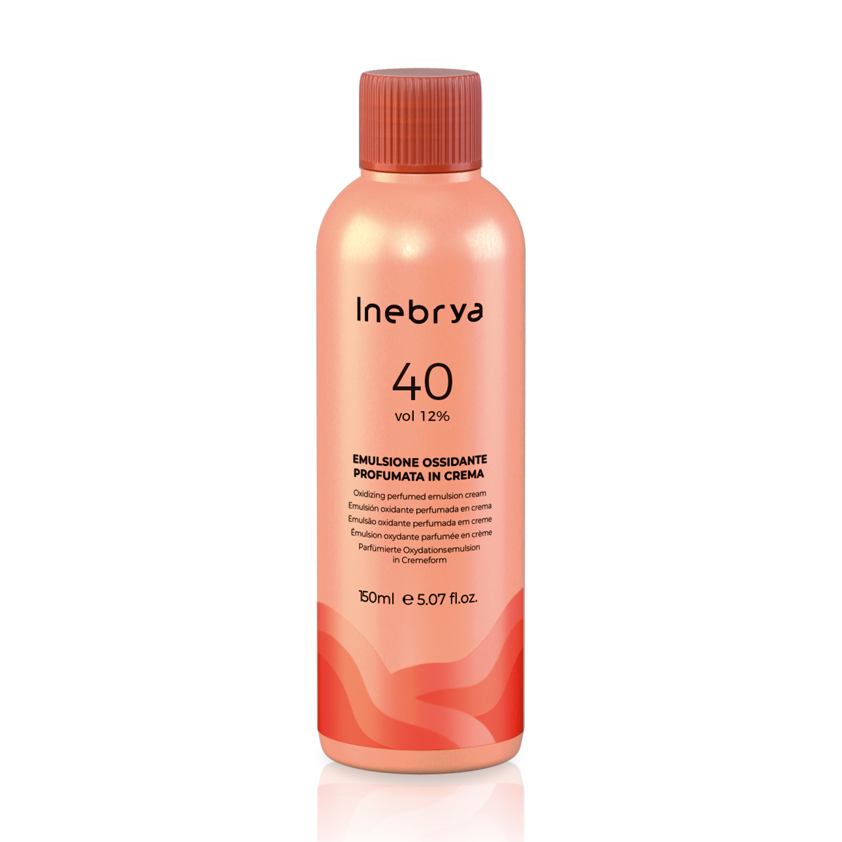 Парфумована окислювальна емульсія для волосся Inebrya Perfumed Oxidizing Emulsion Cream 40 vol 12%, 150 мл